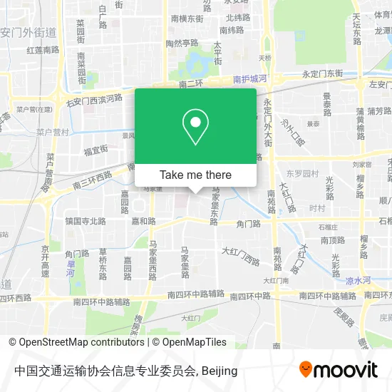 中国交通运输协会信息专业委员会 map