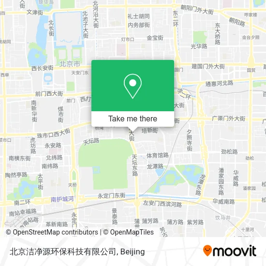 北京洁净源环保科技有限公司 map