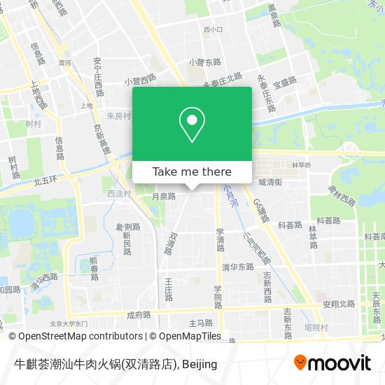 牛麒荟潮汕牛肉火锅(双清路店) map