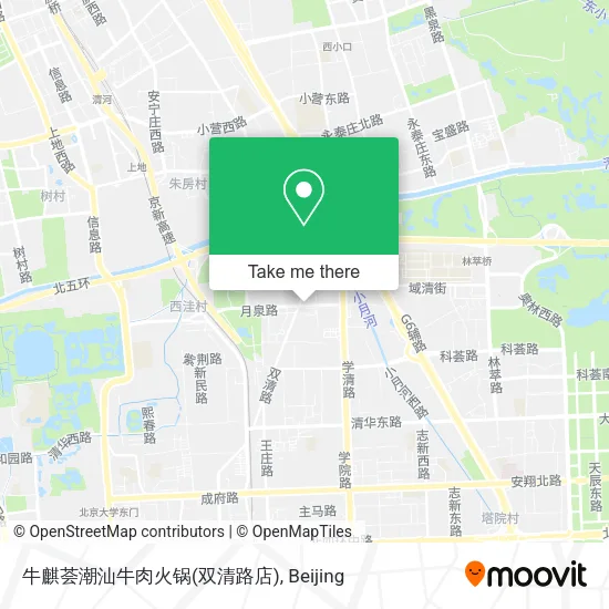 牛麒荟潮汕牛肉火锅(双清路店) map