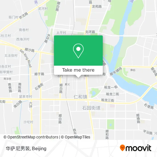 华萨尼男装 map