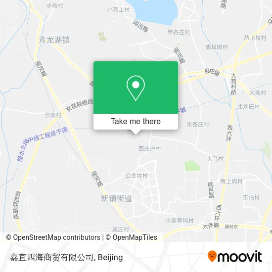 嘉宜四海商贸有限公司 map