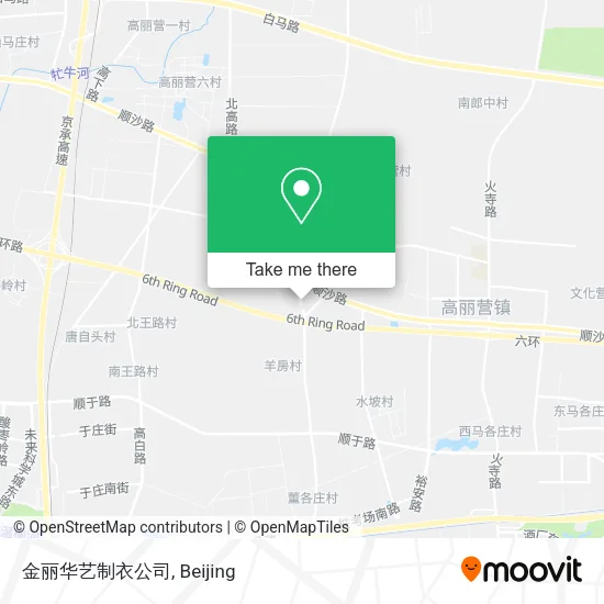 金丽华艺制衣公司 map