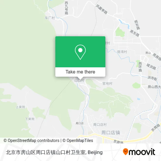 北京市房山区周口店镇山口村卫生室 map