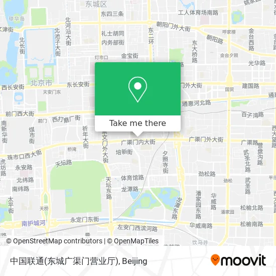 中国联通(东城广渠门营业厅) map