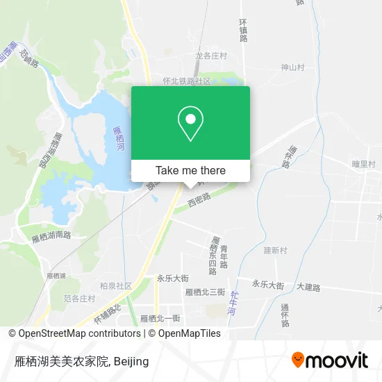 雁栖湖美美农家院 map