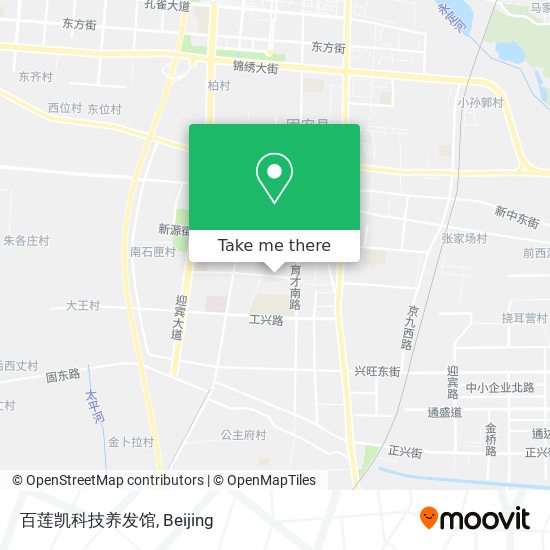 百莲凯科技养发馆 map