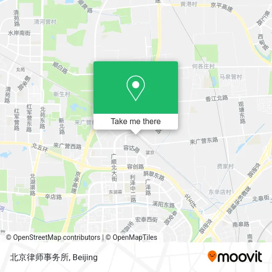 北京律师事务所 map