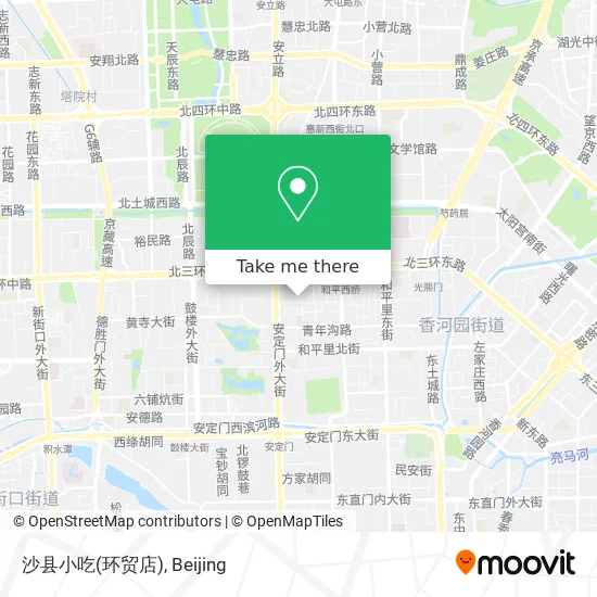 沙县小吃(环贸店) map
