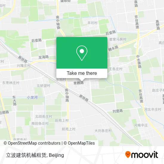 立波建筑机械租赁 map