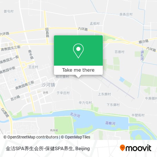金洁SPA养生会所-保健SPA养生 map