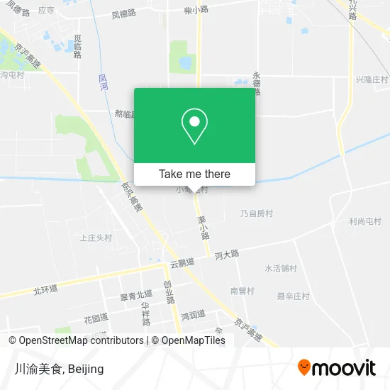 川渝美食 map