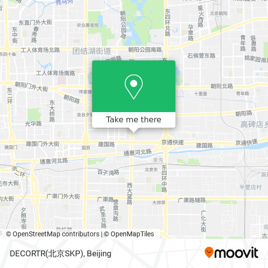 DECORTR(北京SKP) map