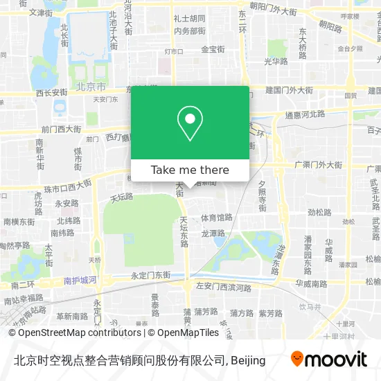 北京时空视点整合营销顾问股份有限公司 map