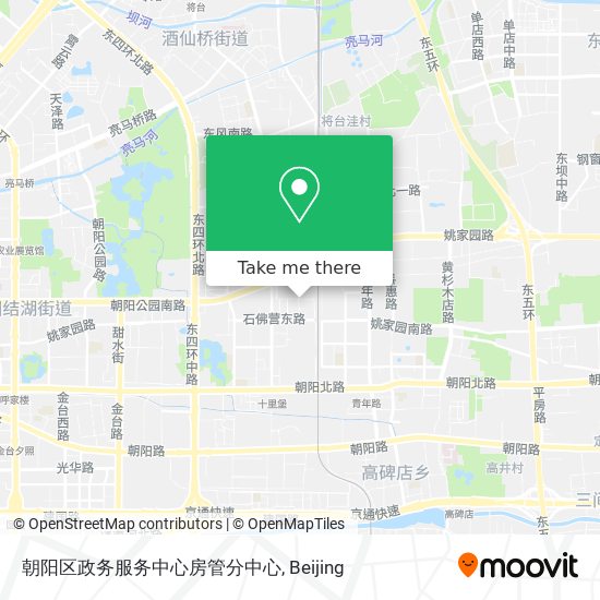 朝阳区政务服务中心房管分中心 map