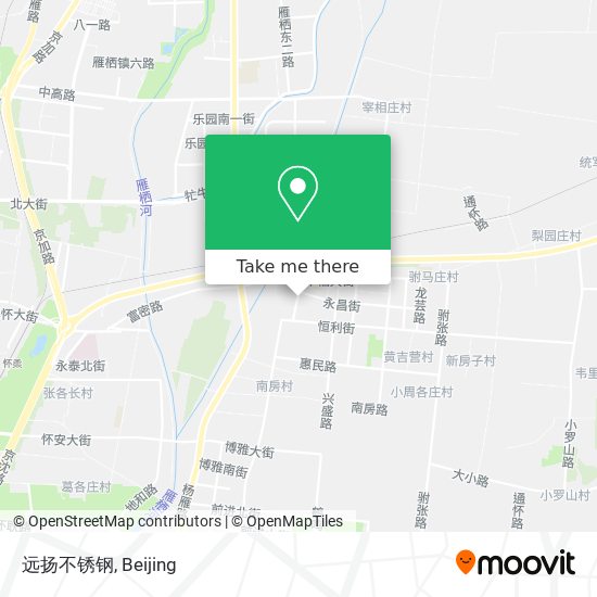 远扬不锈钢 map