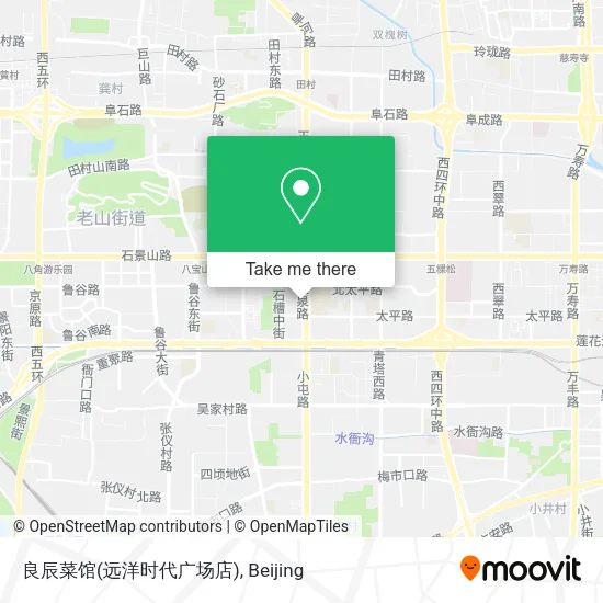 良辰菜馆(远洋时代广场店) map