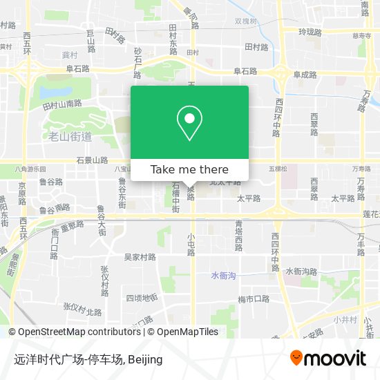 远洋时代广场-停车场 map
