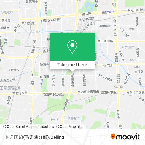神舟国旅(马家堡分部) map