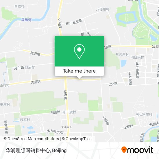 华润理想国销售中心 map