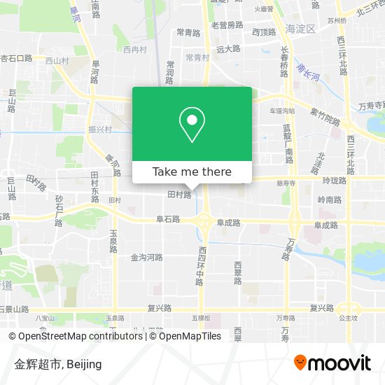 金辉超市 map