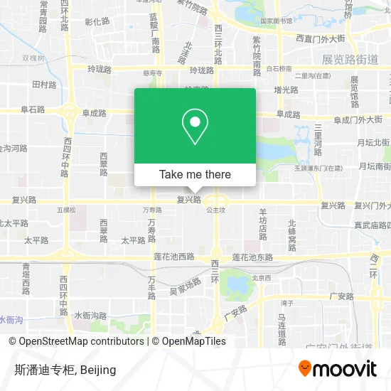 斯潘迪专柜 map