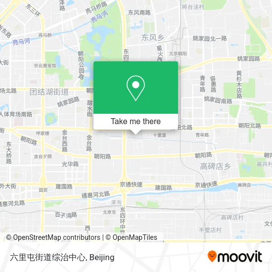 六里屯街道综治中心 map