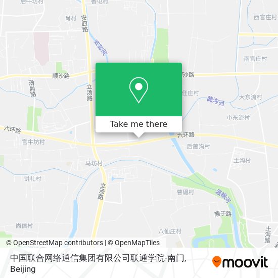 中国联合网络通信集团有限公司联通学院-南门 map