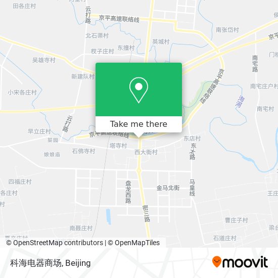 科海电器商场 map