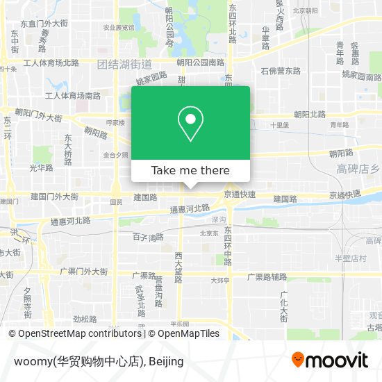 woomy(华贸购物中心店) map