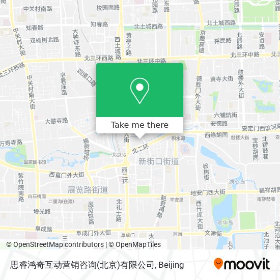 思睿鸿奇互动营销咨询(北京)有限公司 map