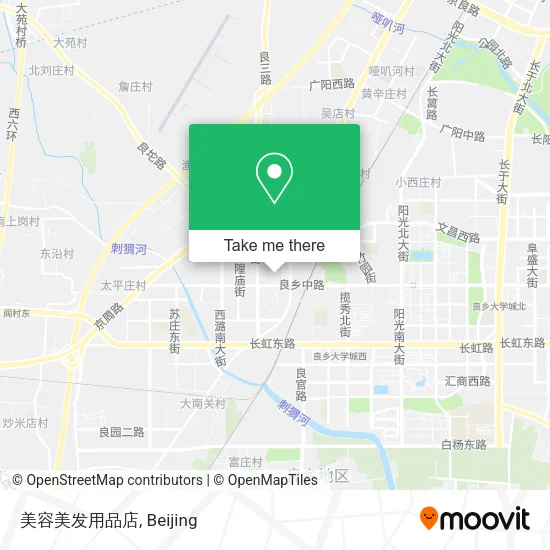 美容美发用品店 map