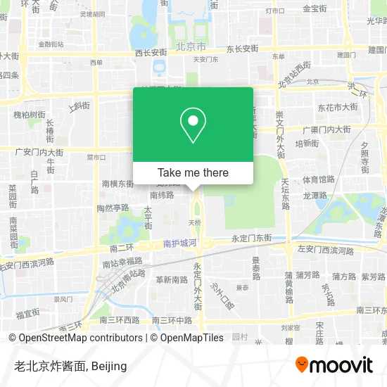 老北京炸酱面 map