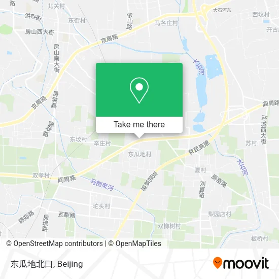 东瓜地北口 map