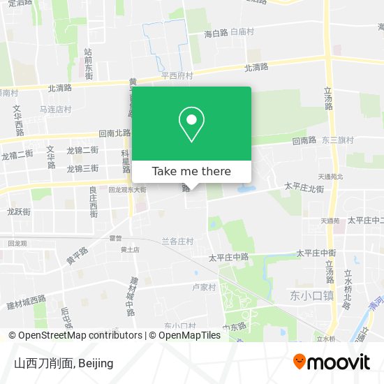山西刀削面 map