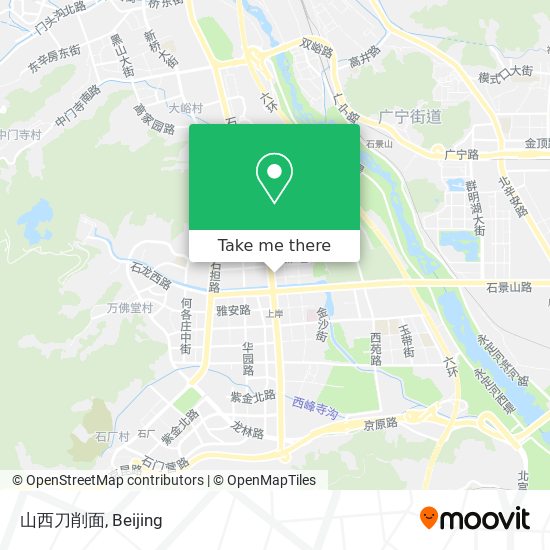 山西刀削面 map