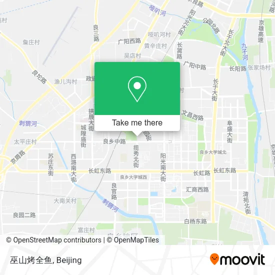 巫山烤全鱼 map