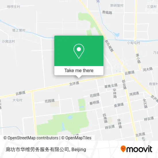 廊坊市华维劳务服务有限公司 map