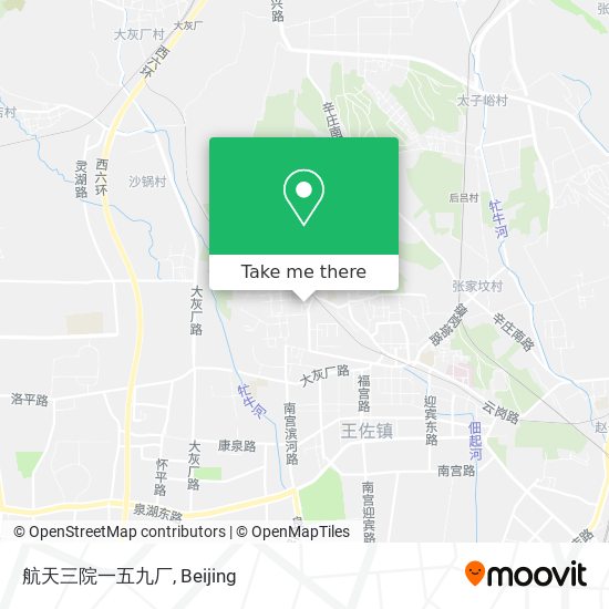航天三院一五九厂 map