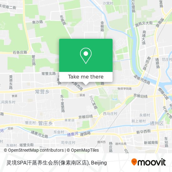 灵境SPA汗蒸养生会所(像素南区店) map