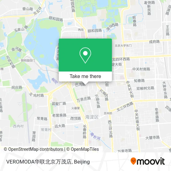 VEROMODA华联北京万茂店 map