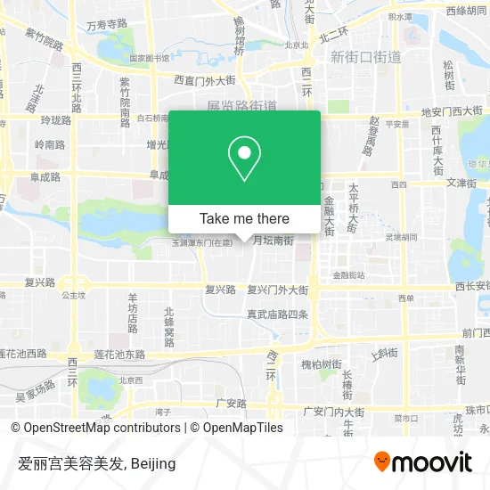 爱丽宫美容美发 map