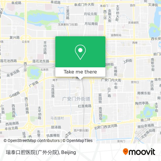 瑞泰口腔医院(广外分院) map