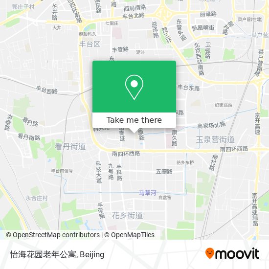 怡海花园老年公寓 map