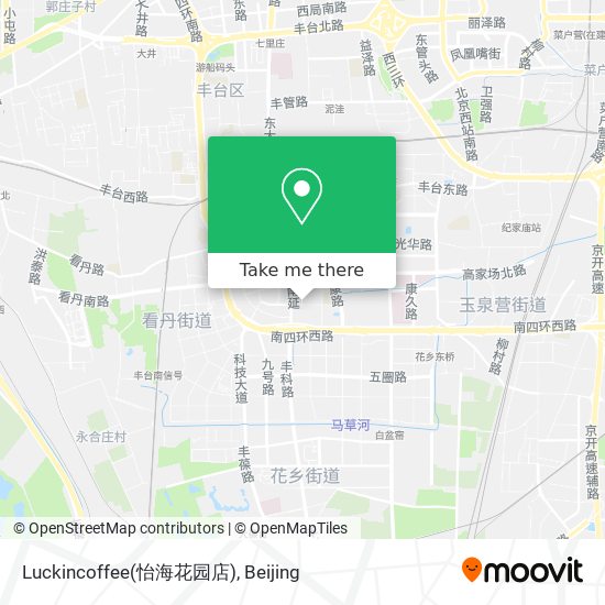 Luckincoffee(怡海花园店) map