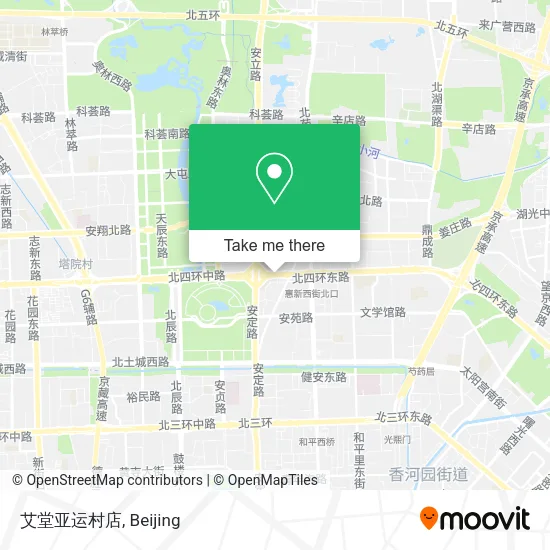 艾堂亚运村店 map