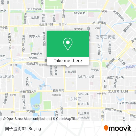 国子监街32 map
