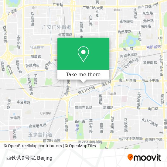 西铁营9号院 map