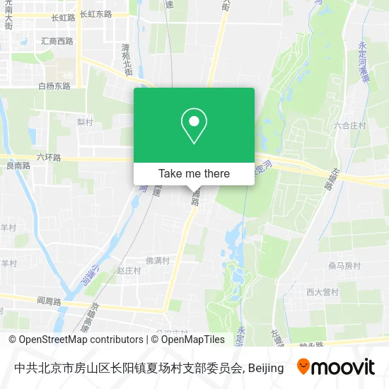 中共北京市房山区长阳镇夏场村支部委员会 map