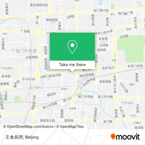 主食厨房 map